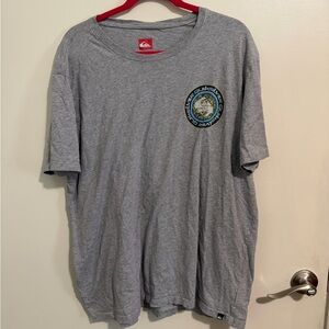 Quiksilver Gray Men's T-Shirt Size XXL